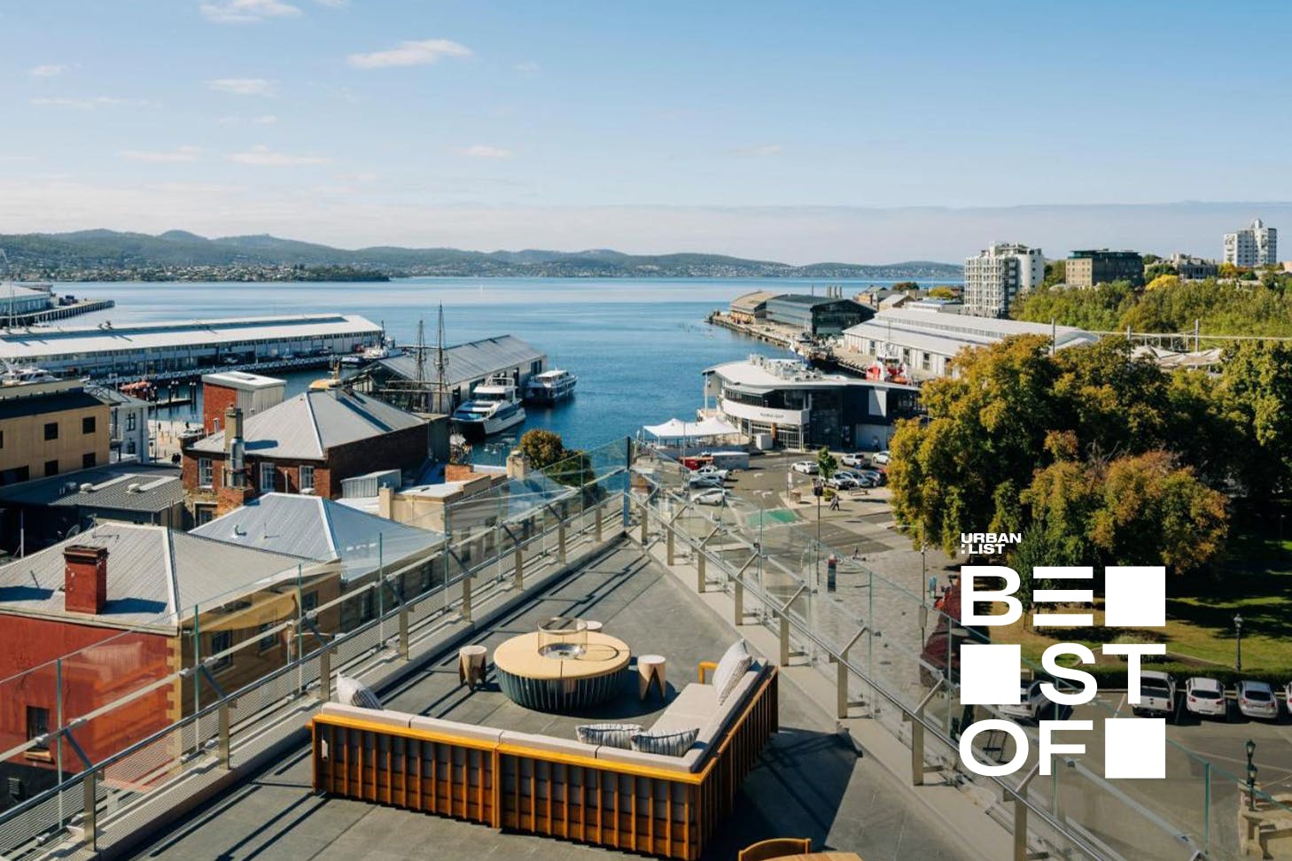 The Tasman, one of the best hotels in Hobart.